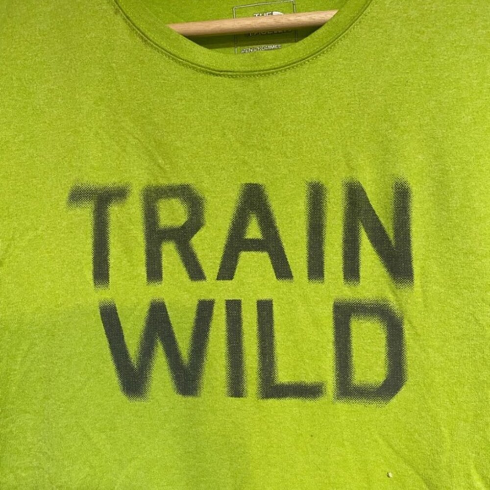 The North Face “Train Wild” Graphic Tee – Men’s Medium – Green - Picture 6 of 8